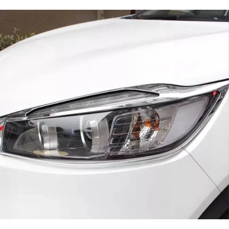 for 2015-2018 Kia Sorento L headlight shade headlight trim strip headlight frame eyebrow sticker modification