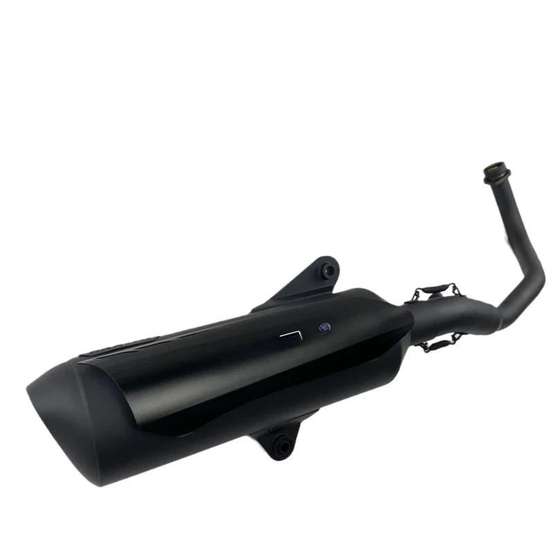 Nss350cc back pressure silent exhaust pipe, EFI model spray black muffler 2 minimum approval