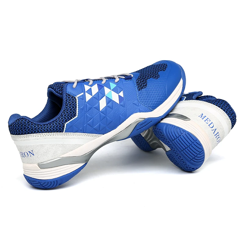 Professional Badminton Shoes Men's Breathable Badminton Training Shoes Comfortable Non-slip Tennis Shoes Volleyball Sneakers Men