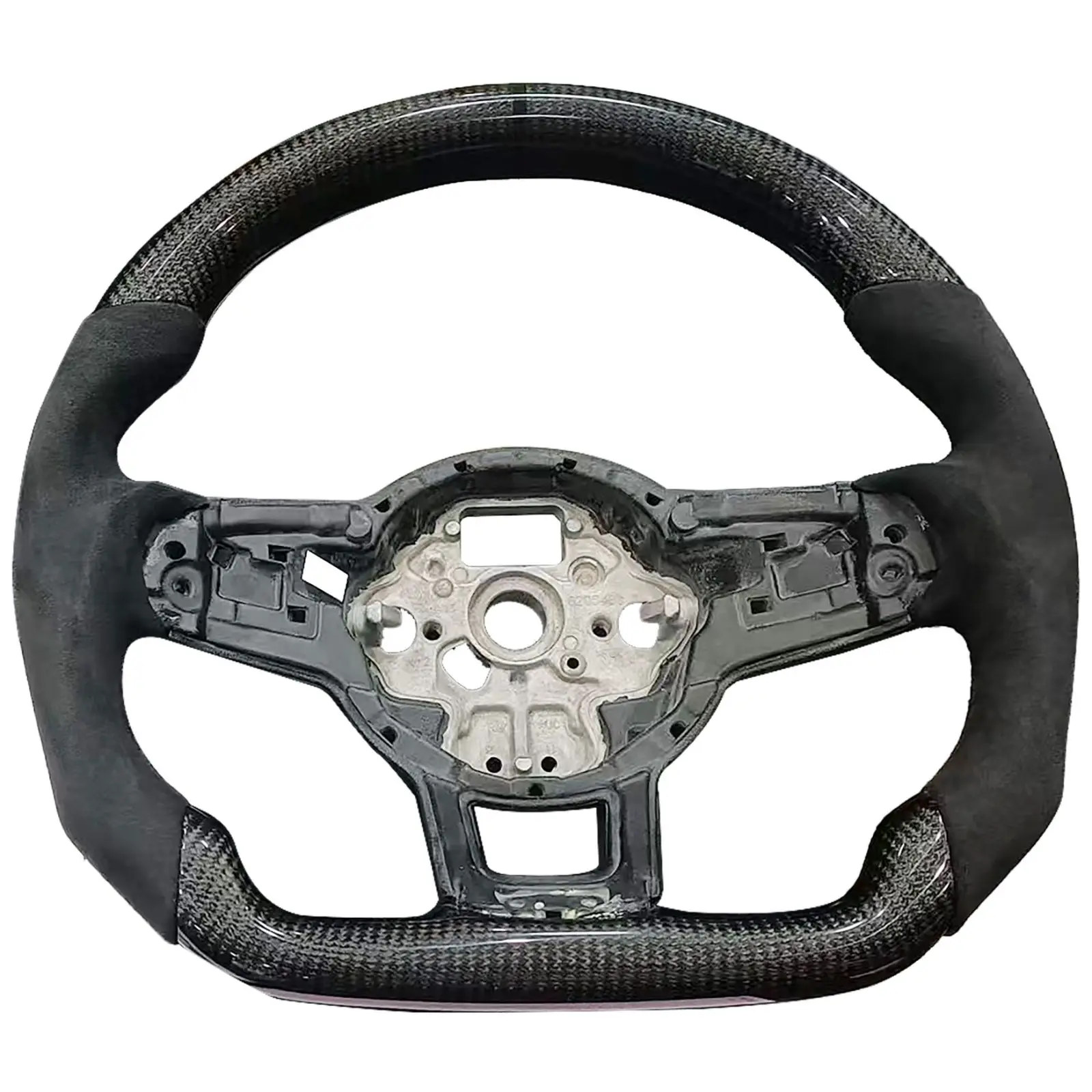 Auto stuurwiel geschikt voor VW Golf MK6 MK7 7.5 GTI GTD GTE R Polo Passat Tiguan Alcantara stuurwiel Auto Accessoires