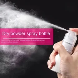 2pcs Powder Spray Bottle Hair Fiber Applicator Empty Makeup Bottle Refillable Dispenser For Barber Salon Hair Travel Accessories