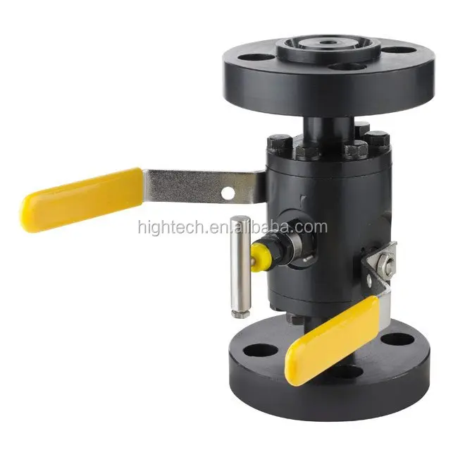 

High Pressure Double Block and Bleed Valve Monoflange DBB Valve From China Supplier