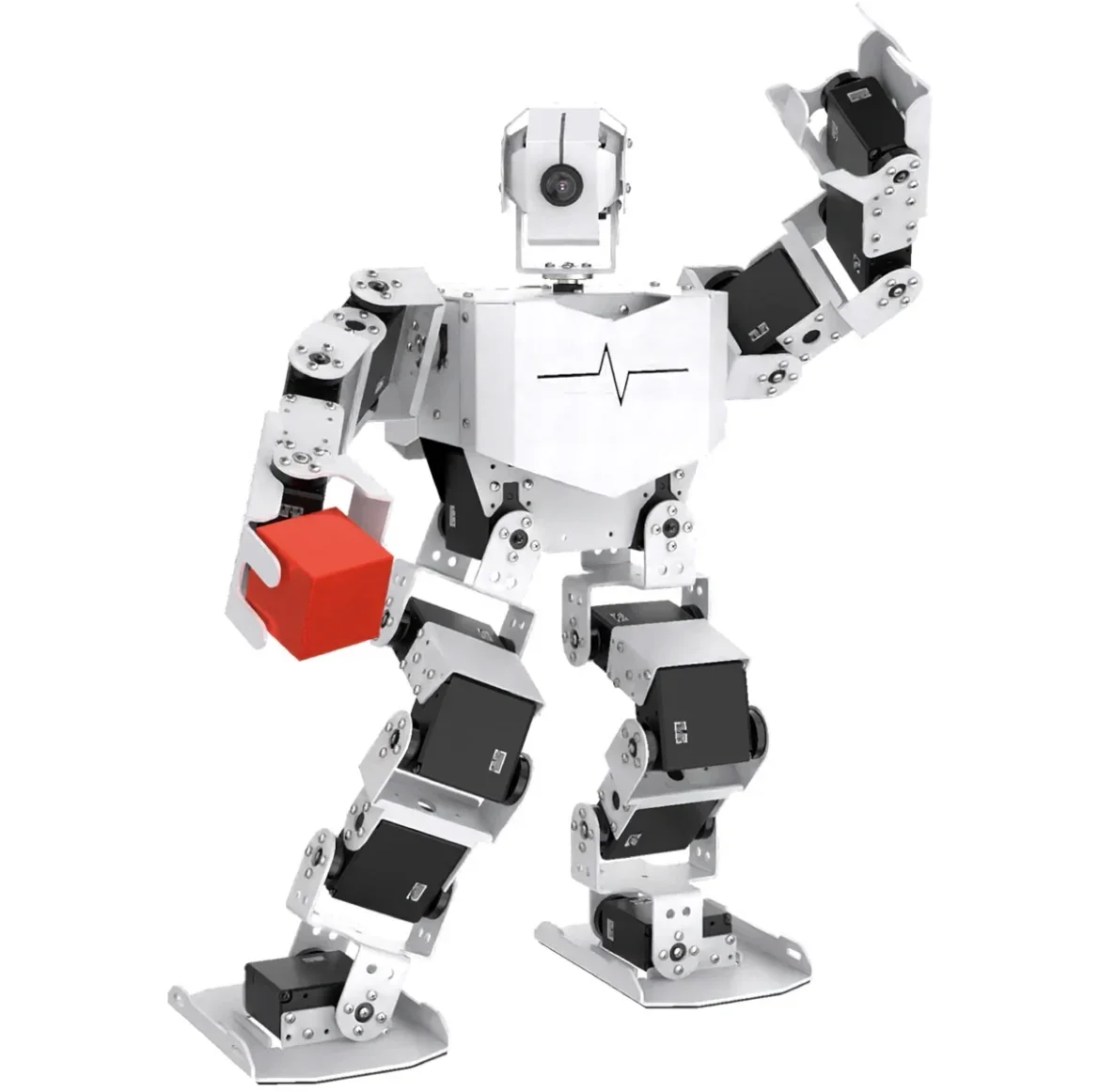 

Hiwonder TonyPi Pro Latest Humanoid Robot Professional Development Kit Powered by Raspberry Pi 4B Stem Educational Robot Kit