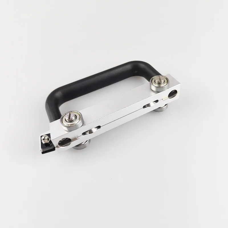 PVC & Vinyl Flooring Manual Groover With Guide Wheel Universal Punching Function For Sports Flooring Grooving Construction Work