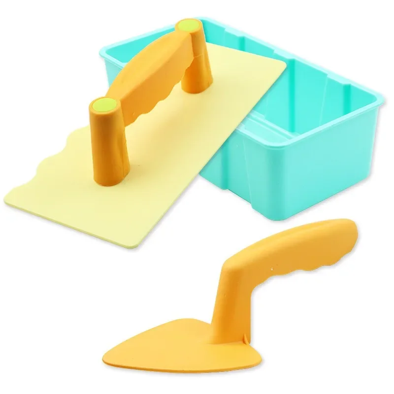 Beach Toy Children Play Sand Toy Shovel Sandbox Brick Walls Molds Castle Building Tools Summer Outdoor Play Beach Game for Kids