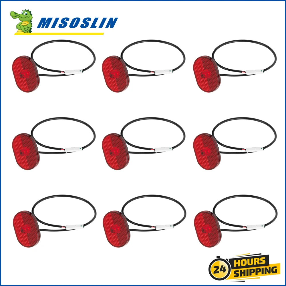 

Electric Scooter Taillight Fender LED for Xiaomi 4Pro Brake Stop Light 10PCS Safety Warning Cable Lamp Stoplight Accessories