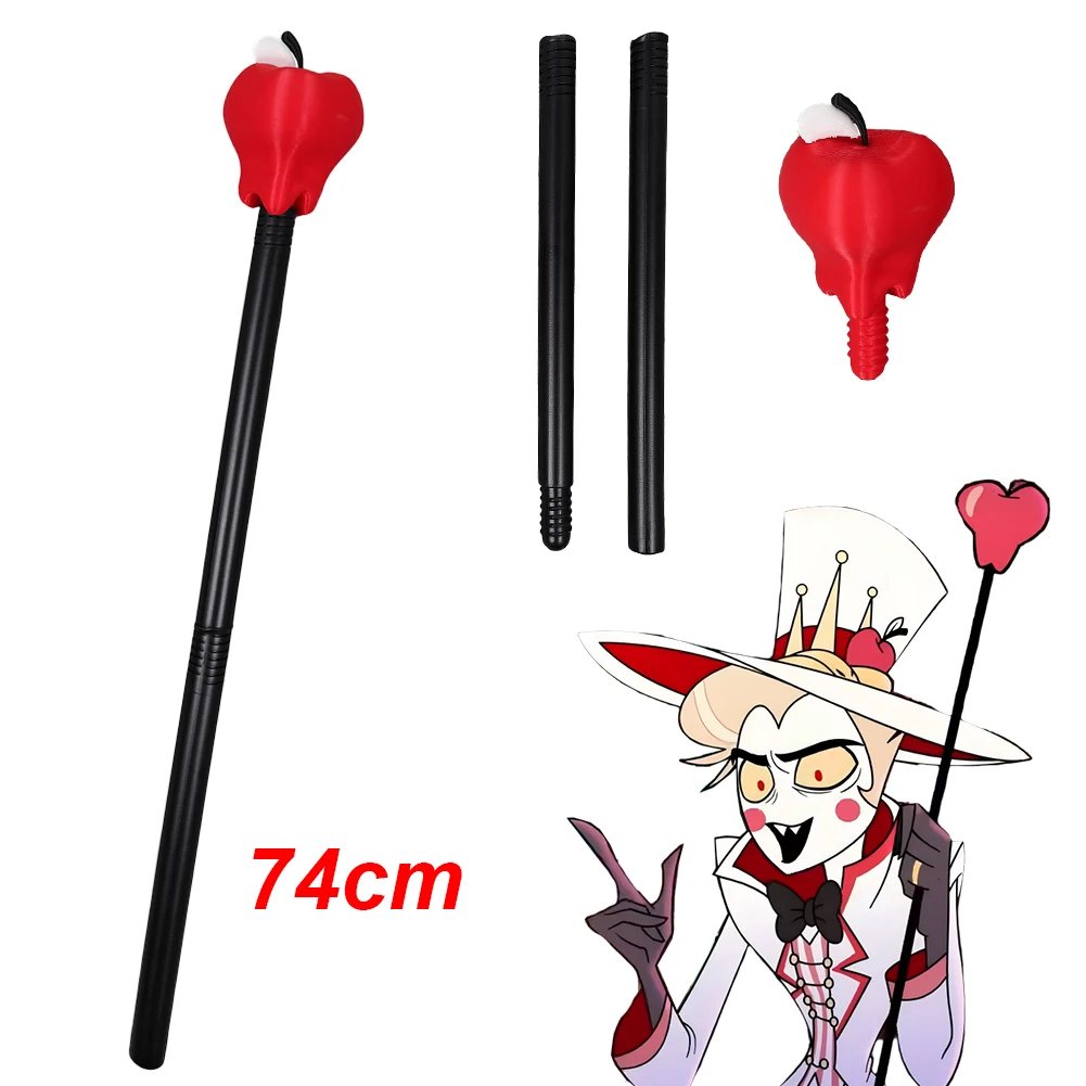 

Fantasia Lucifer Hand Wand Cosplay Staff Rod 2025 TV Hell Inn Disfraz Costume Women Men Fantasy Halloween Carnival Party Prop