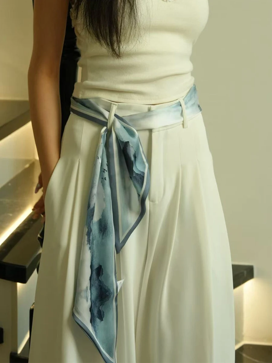 cinto-de-seda-longo-com-estampa-de-tinta-azul-para-mulheres-novo-2025-acessorio-decorativo-de-cintura-para-saias-e-jeans-fita-de-seda-fluida