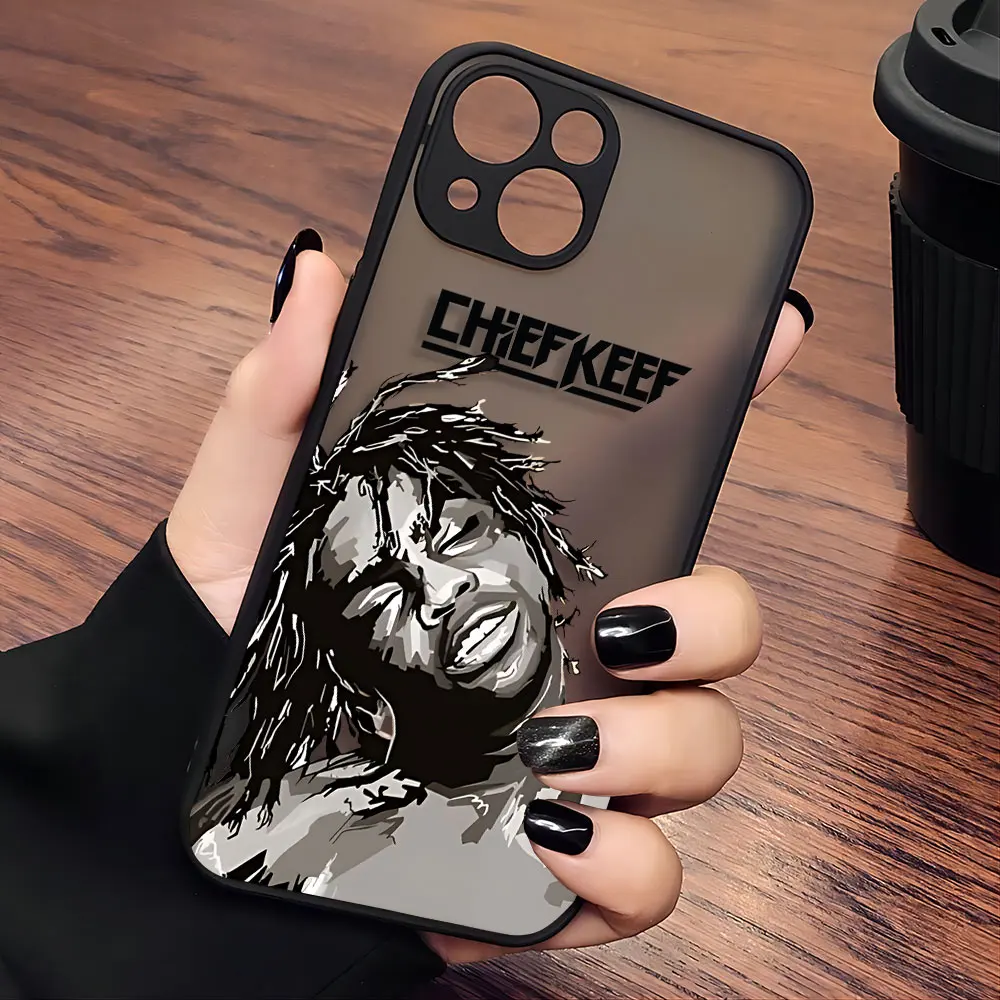 Chief Keef Rapper Phone Case For iPhone 15 14 13 12 11 Mini Pro Max X XR XSMax 7 8 Plus Matte Transparent Back Cover