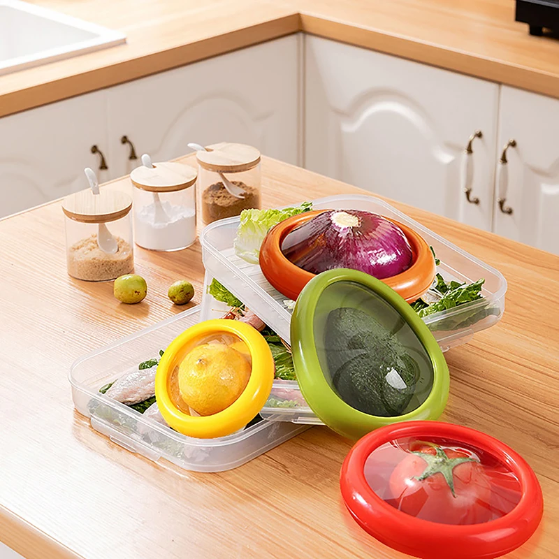 Fruit Vegetable Fresh-keeping Cover Fruit Preservation Seal Cover Kitchen Tools