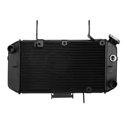Motorcycle Aluminum Radiator Water Cooler For Suzuki DL650 DL 650 V-Strom 2004-2011 2010 2009 2008 2007 2006 2005 Black