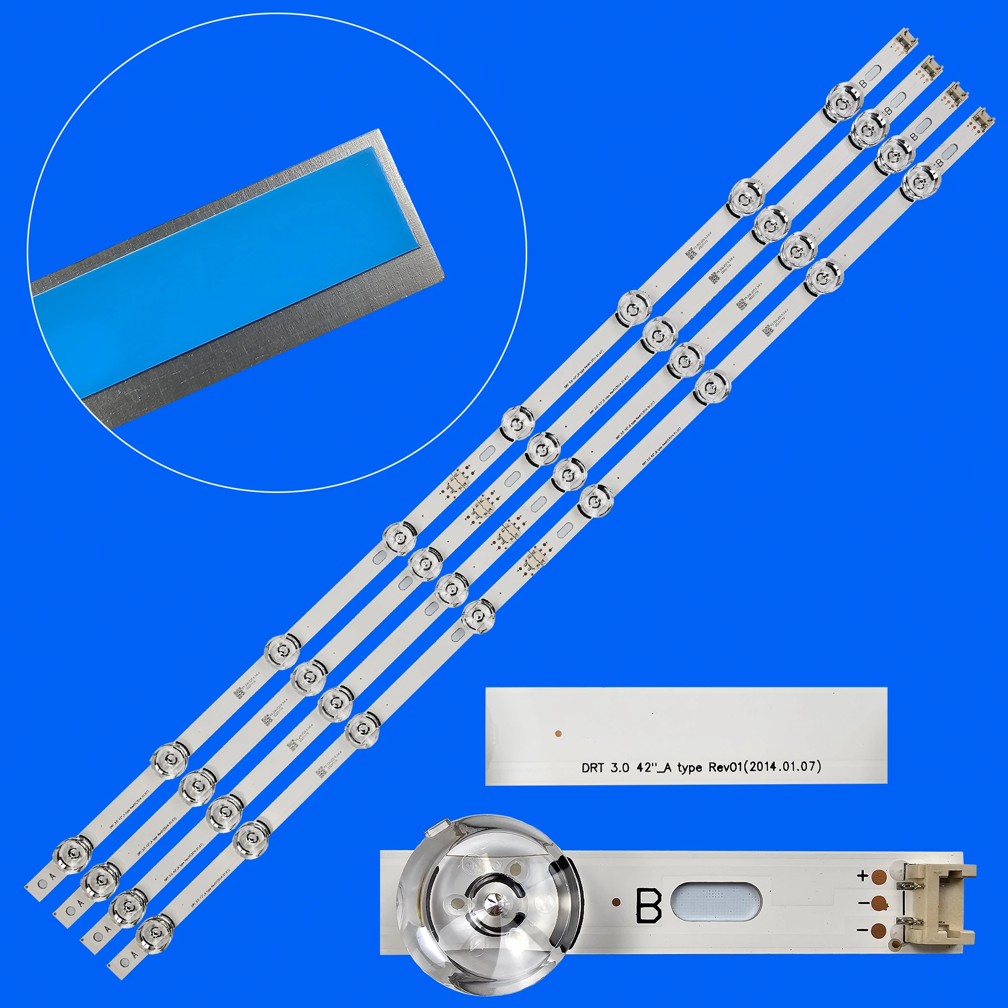 LED backlight strip for 42LF5610 42LF580V 42LF5800 6916L-1709B 42LB628V 42LB6200 42LY310C INNOTEK DR3.0 42inch 42LB550A 42LB550V