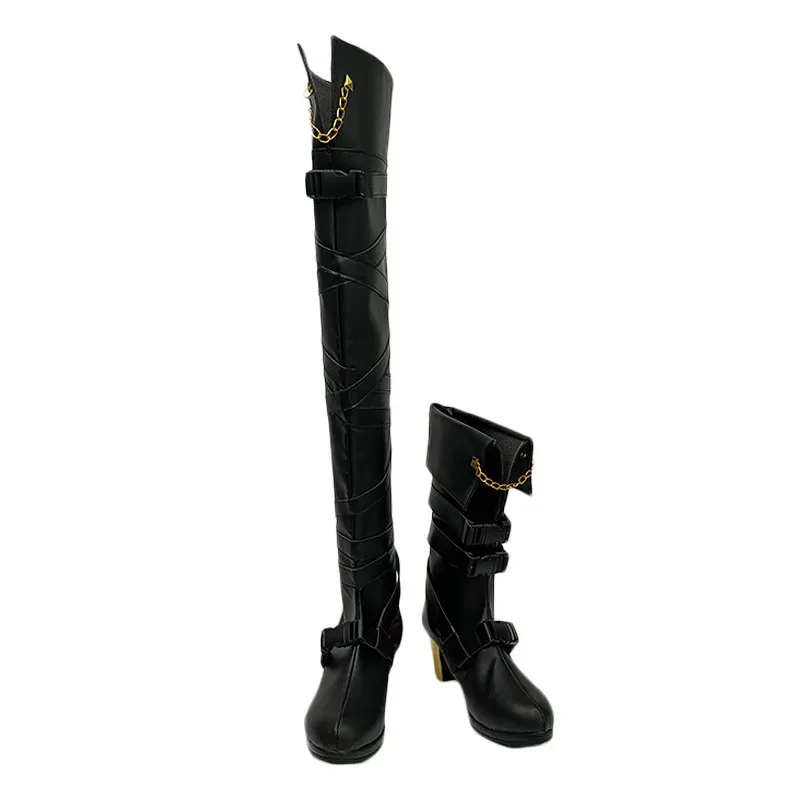 

Новинка 2023 года, ботинки для косплея Hololive Vtuber Aster Arcadia, обувь для Хэллоуина, аксессуары на заказ