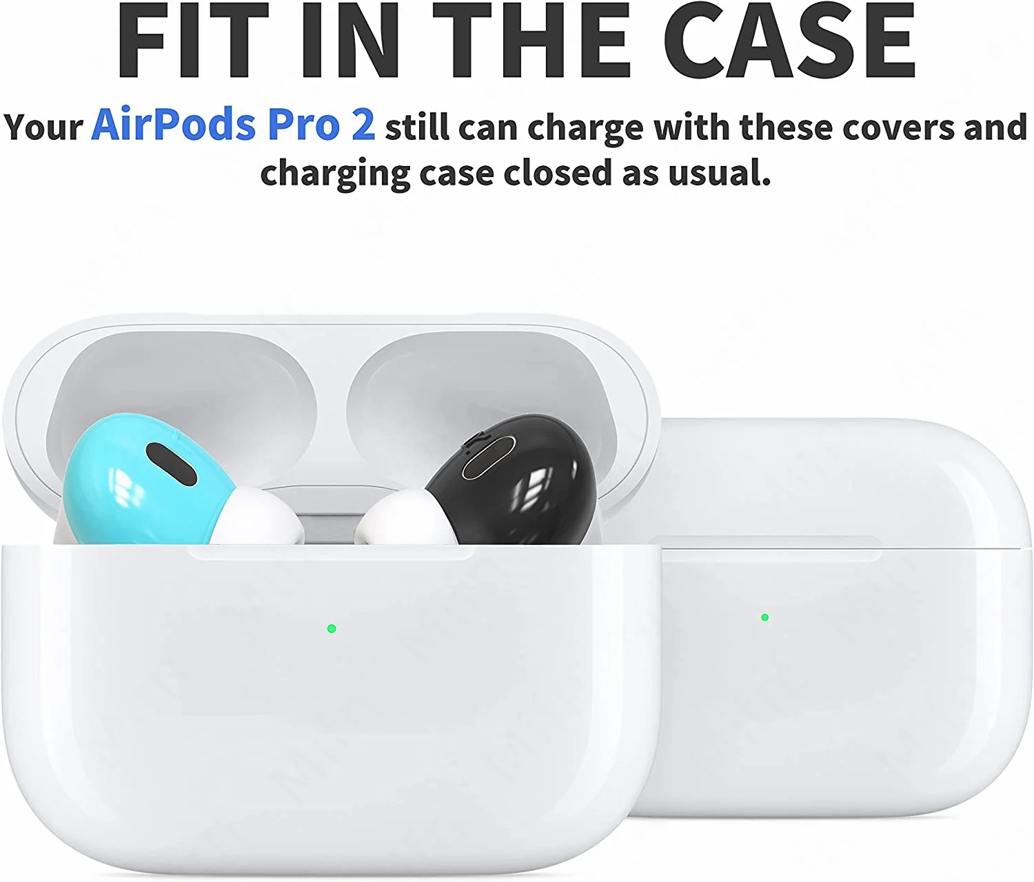 Ультратонкие силиконовые насадки для наушников AirPods Pro 2, гелевые антискользящие, подходят для зарядных устройств AirPods Pro 2