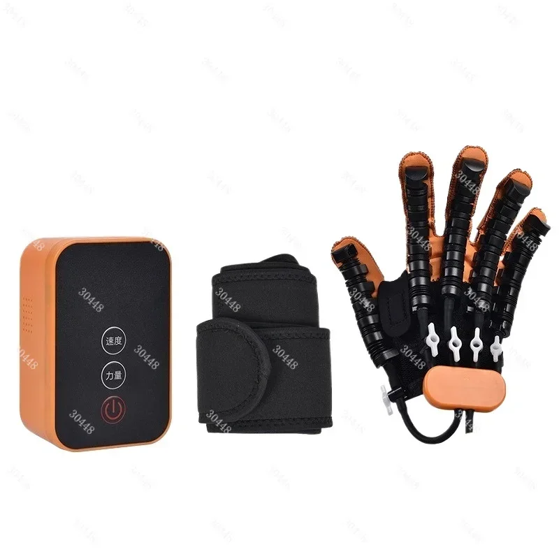 

Rehabilitation Robotic Hand Glove Trainer for Stroke Patients Elderly Finger-by-Finger Hand Therapy