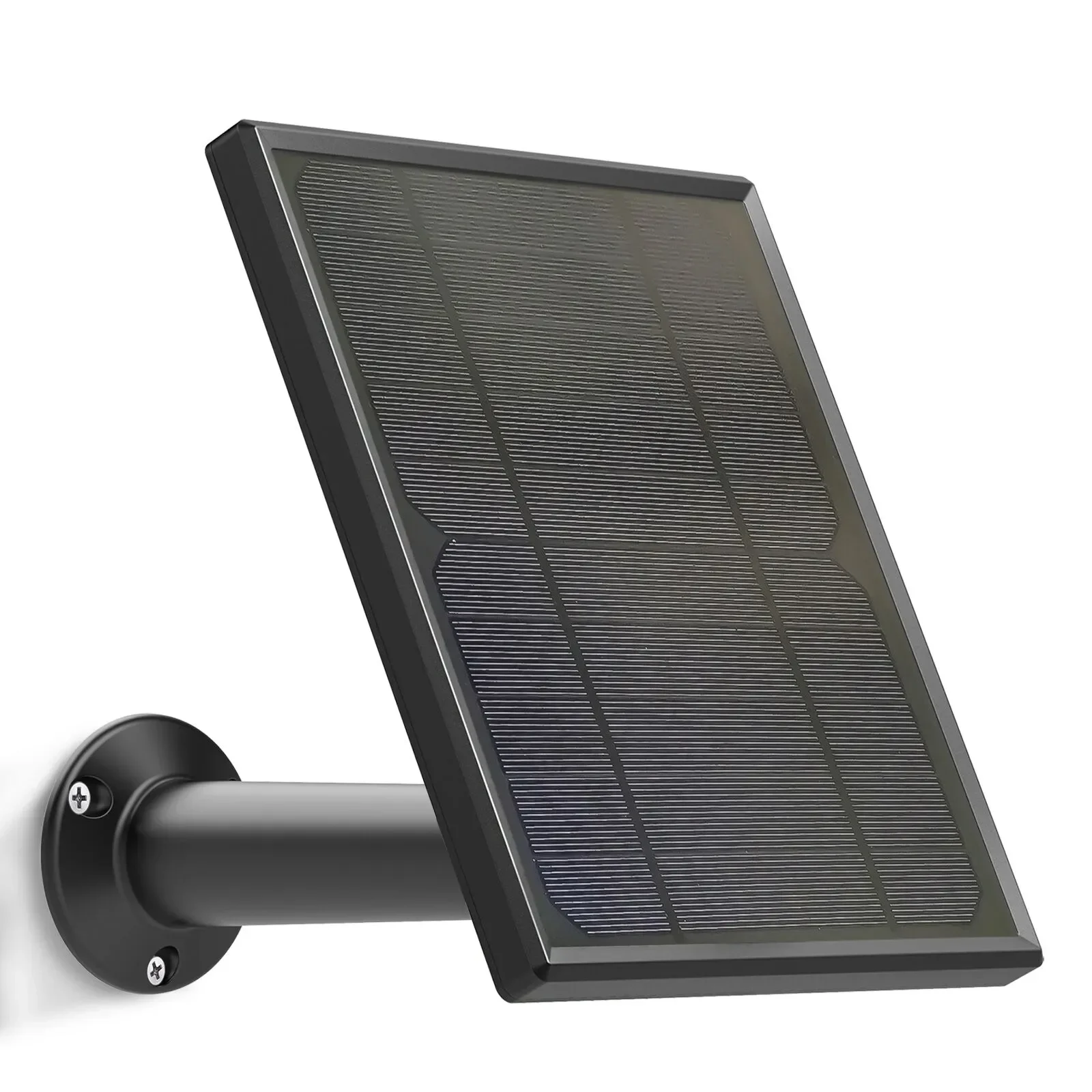 6W Solar panel for Ring Stick Up Cam Battery / Ring Spotlight Cam Battery HD Camera , Wall Mount 13ft 4m Power Cable