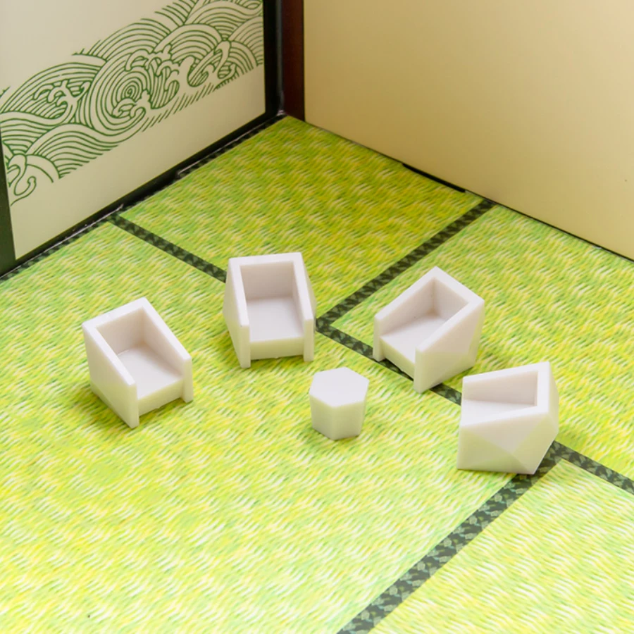 

2Sets Miniature White Table Chairs Set Model Scale 1/50 1/75 1/100 Indoor Scene Materials Diy Micro Landscape Layout Diorama Kit