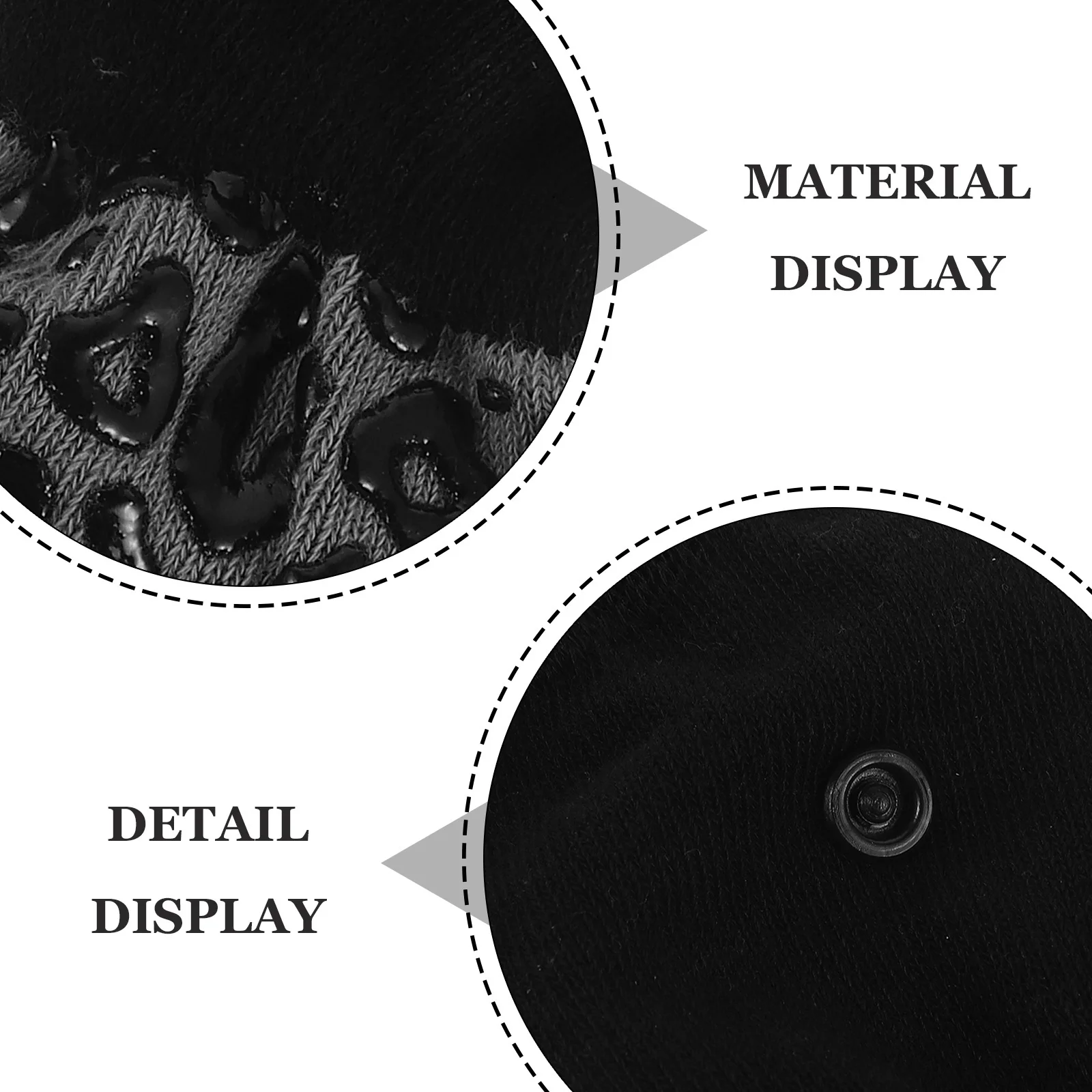 4 قطع من الجوارب المضادة للانزلاق للحيوانات الأليفة للكلاب والقطط - حماية بمقبض غير قابل للانزلاق - أرضية خشبية صلبة هادئة للاستخدام الداخلي والخارجي - مقاس متوسط كبير #5