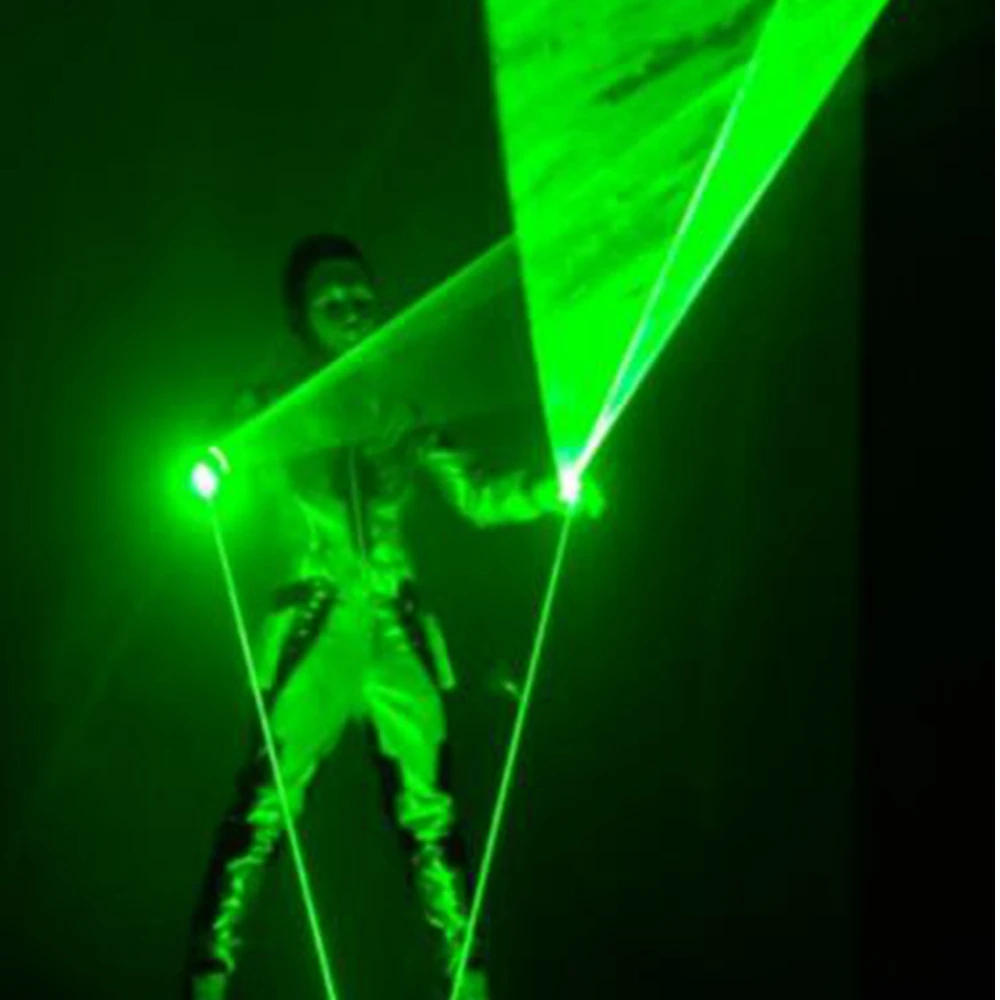 Red Green Blue Bar Dance Hall Evening Double Headed Dance Lantern Performance Prop