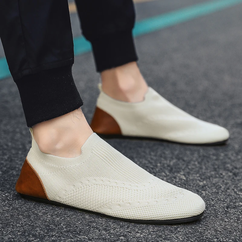 MAEDEF Mens Shoes Home Slippers Men Flat Casual Shoes Men's Comfortable Soft Sole Casual Shoe Man Slippers Loafers Walking Shoes
