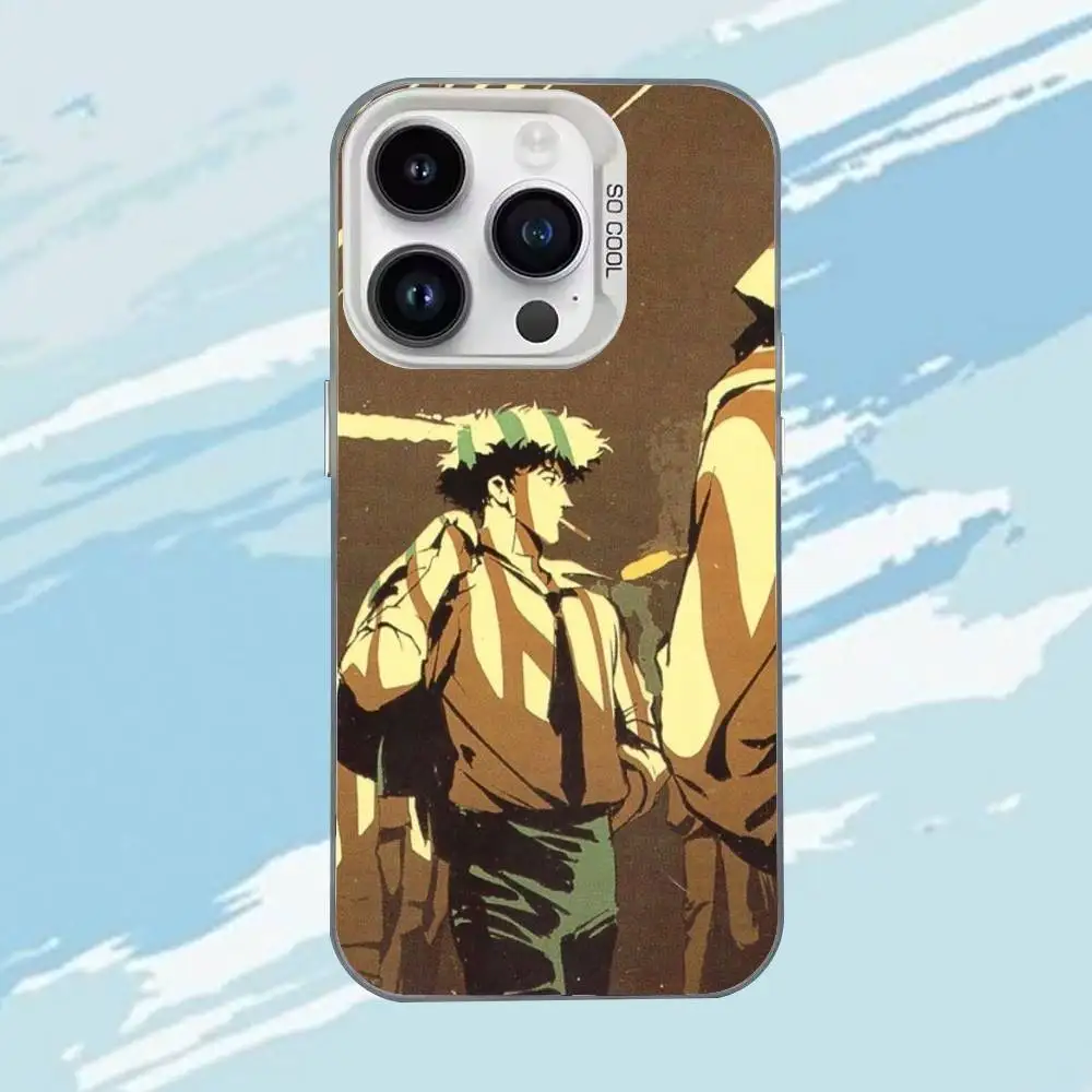 Чехол для телефона Anime C-Cowboy B-Bebop для iPhone 17,16,15,14,13,12,11, Mini,Pro,E,MAX White Candy, матовый противоударный чехол