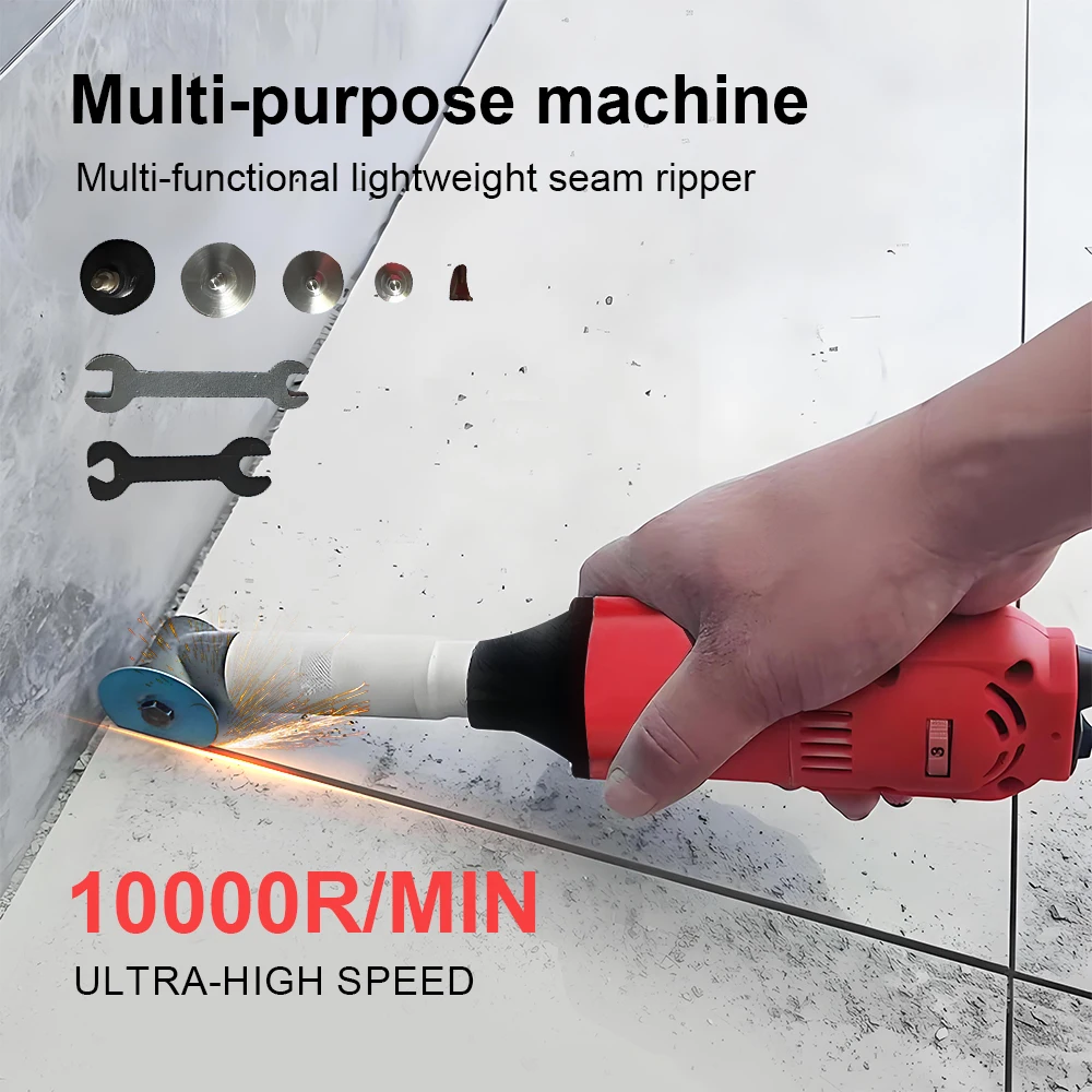 Tungfull Electric Elbow Grinder Polisher High Speed Rotary Tool for Metal Polishing, Wood Carving, DIY Craft Project