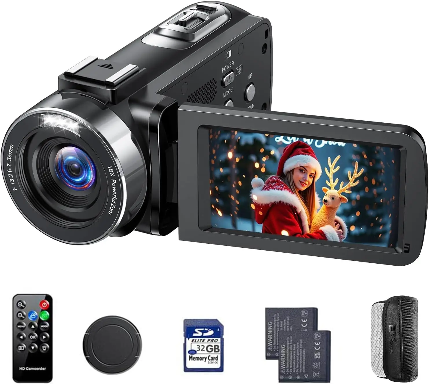 4K 42MP Camcorder W…