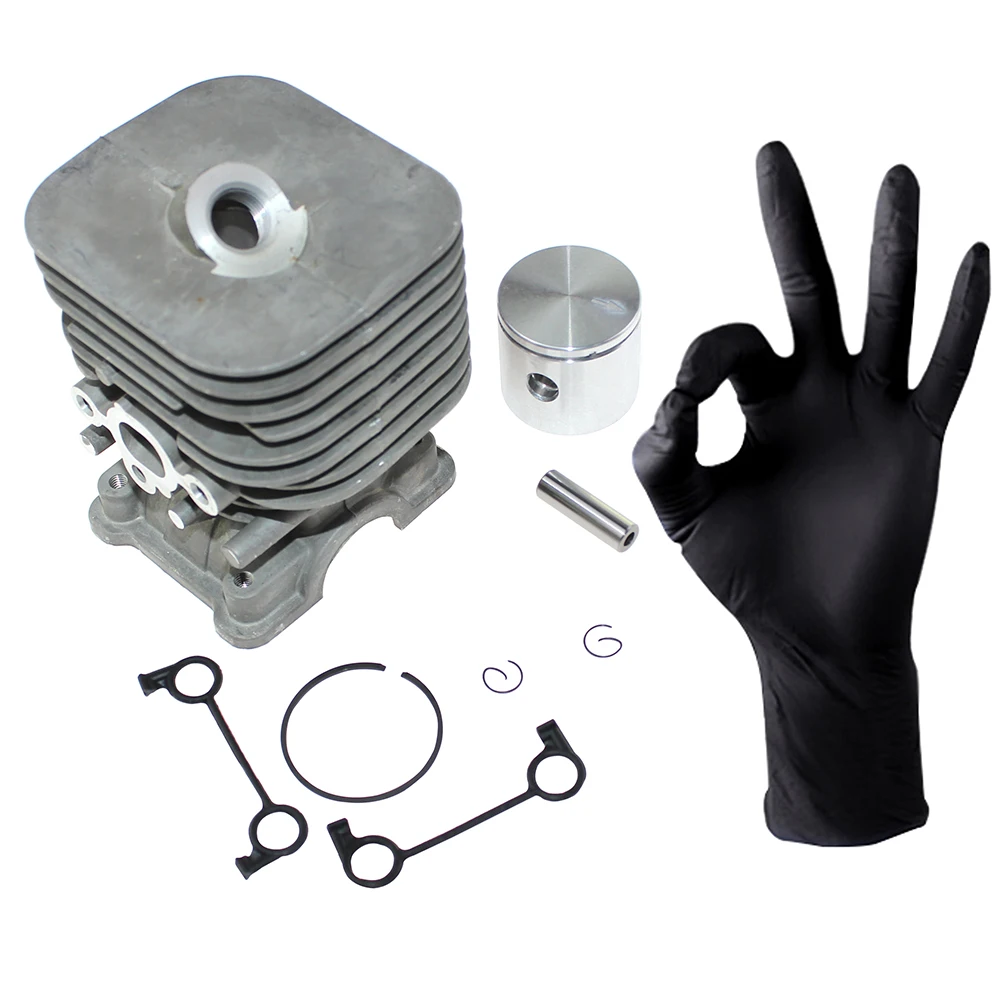 Imagem -02 - Kit de Pistão do Cilindro para Husqvarna 128ld 128ldx 128lx 128djx 128r 128rj Jonsered Bc2126 Cc2126 Bc2128 Cc2128 Gc2126c Gc2126