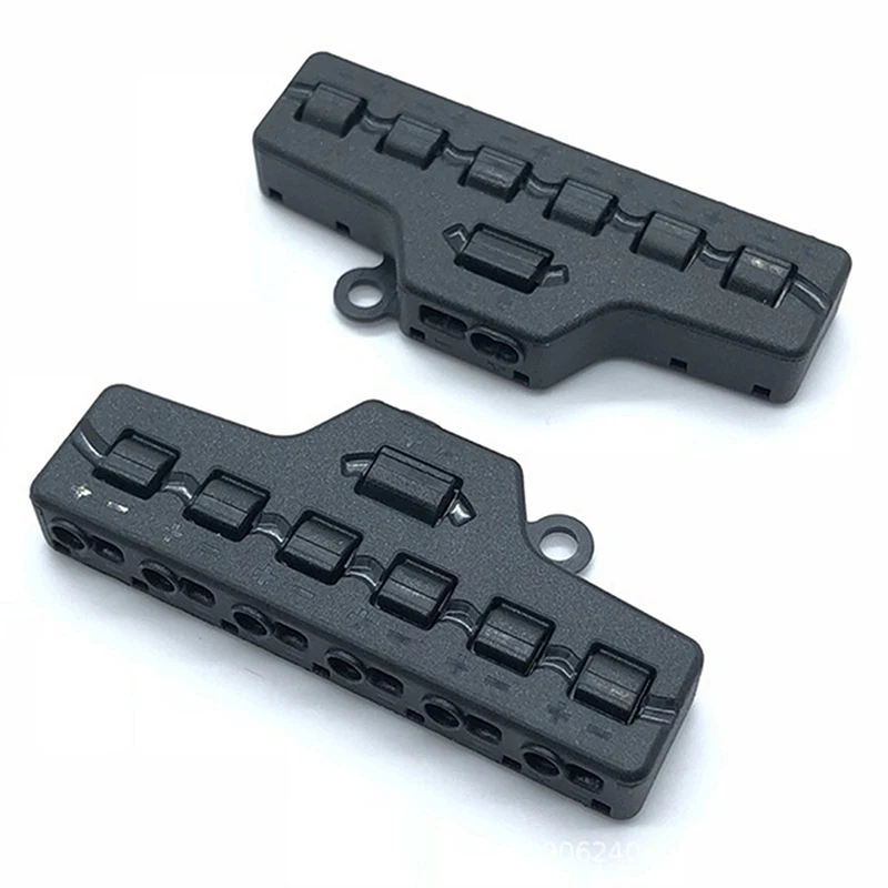 Imagem -05 - Ferroviária Ferroviária Porta Compartilhamento Caixa ou Distribuição Porto Hub para Smd Led Modelo Miniatura Sistema de Iluminação dc Lâmpada