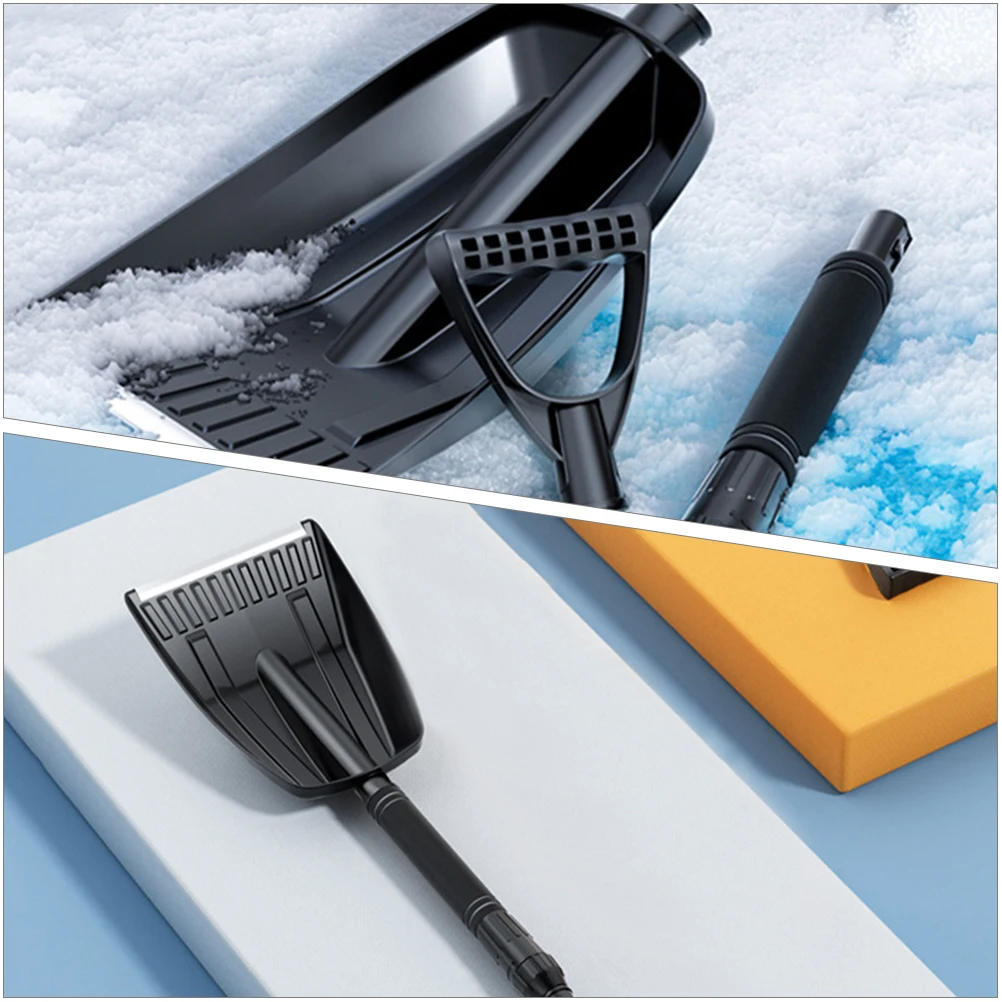 

Ergonomic Snow Shovel Easy Use Solid Texture Efficient Ice Removal Winter Accessory Snow Shovel Outdoor Tool Show Removing Tool