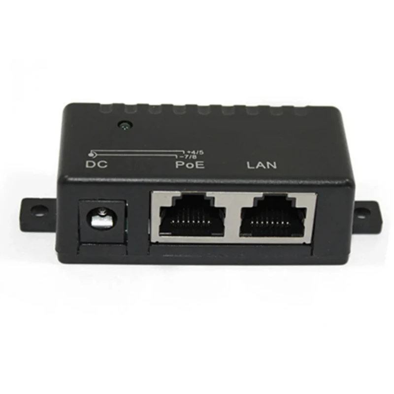 

100Mbps 5V 12V 24V 48V/1A POE Injector Power Splitter For IP Camera POE Adapter Module Parts Accessories