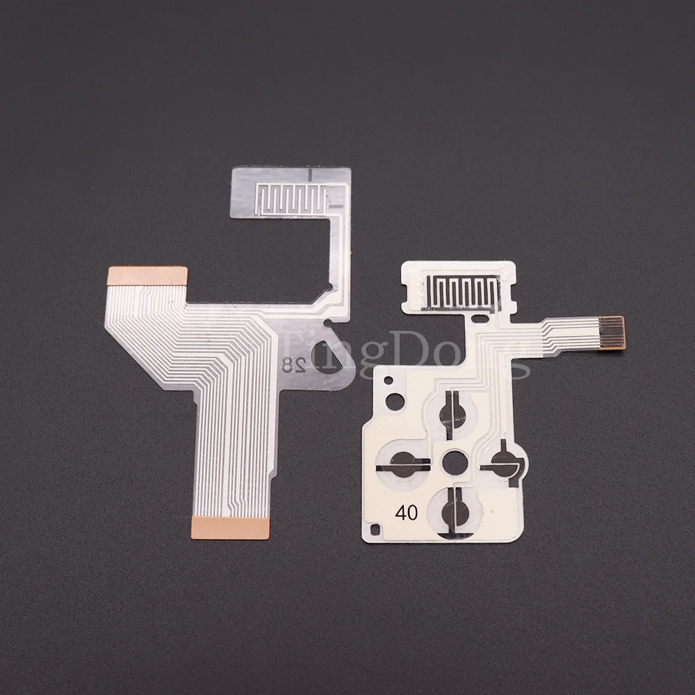 Direção de substituição botão transversal esquerda chave volume direito teclado cabo flexível para psp 1000/psp 1004 1001 1008