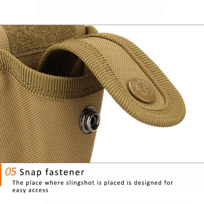 Outdoor Sport Stahl Ball Paket Nylon Schleuder Tasche Zurück Taille Gürtel Tasche Langlebig Ohne Verformung Für Jagd Magazin Beutel – Detail 7