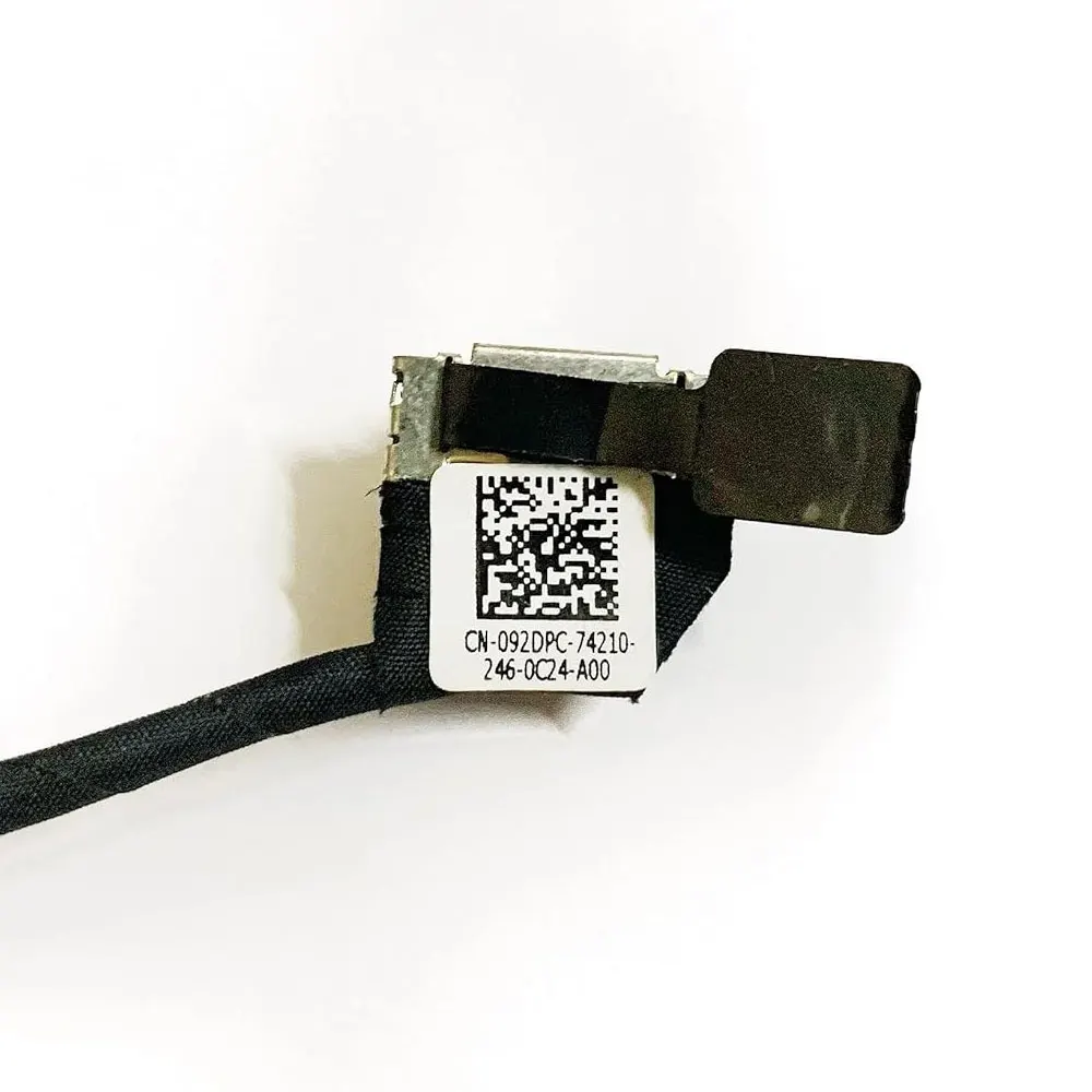 Conector do disco rígido para dell inspiron 13z, 5323, vostro 3360, v3360, sata, hdd, ssd, cabo flexível 092dpc