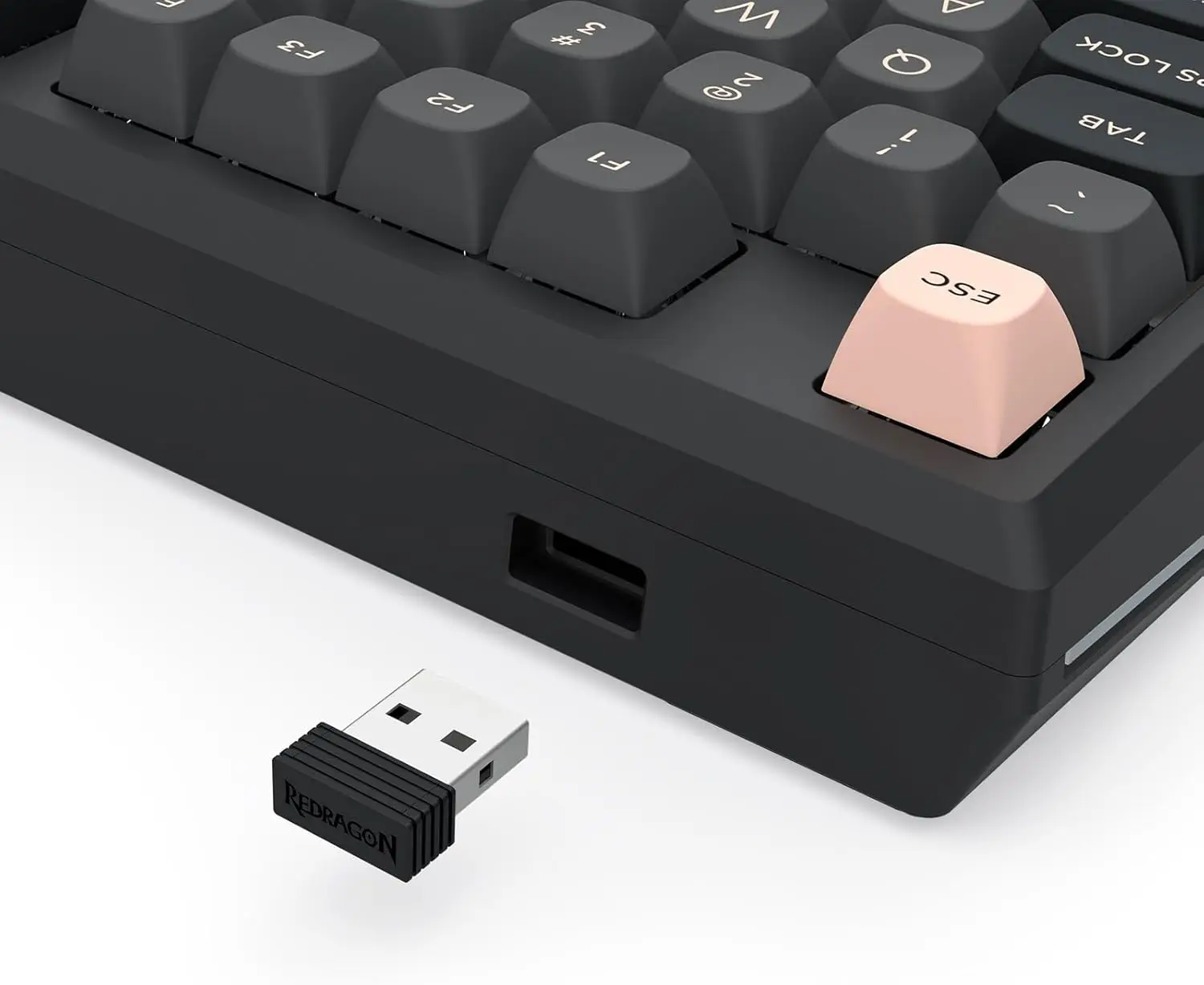 Redragon K687 PRO حشية CNC لاسلكية 81 مفتاحًا لوحة مفاتيح الألعاب الميكانيكية مكونة من 5 طبقات لتخفيف الضوضاء #2