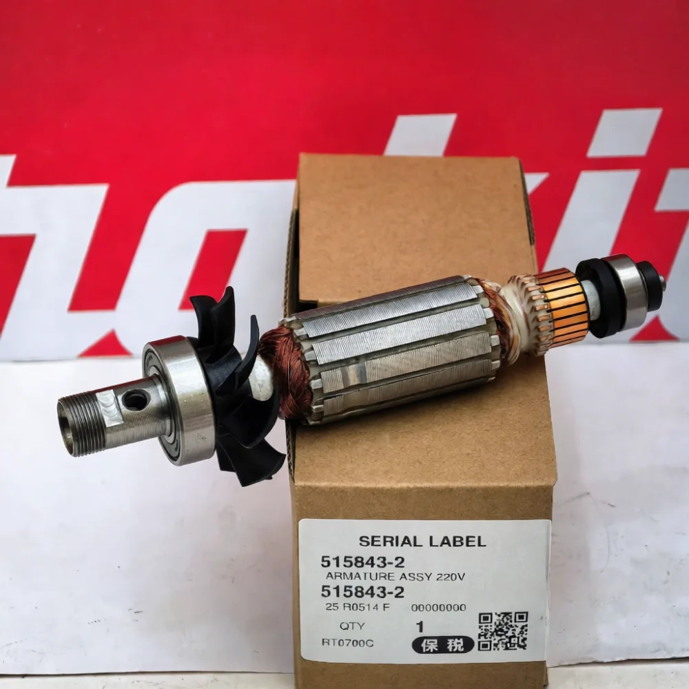Motor Rotor For Makita RT0700C RT0702C Router Trimmer Replacement Parts Woodworking Cutting Tool Electric Machinery Component