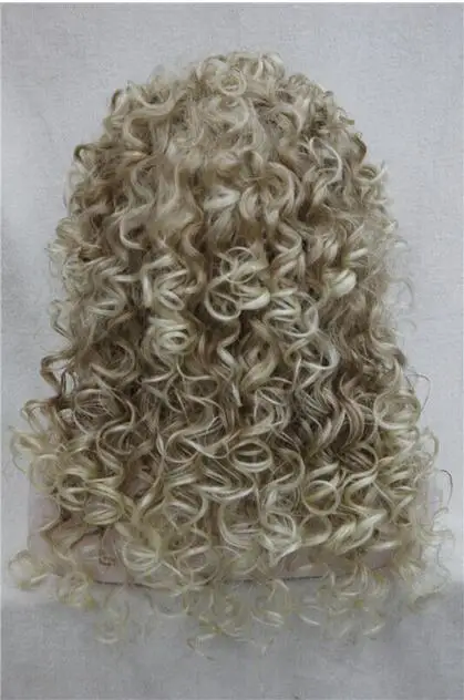 Ladies Long Curly Wave Daily Fluffy Hair Wig+Wig Cap