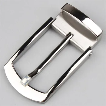 40mm 1.5&quot; belt buckle stainless steel allergy proof clip business casual pin buckles men&#x27;s belt 38mm