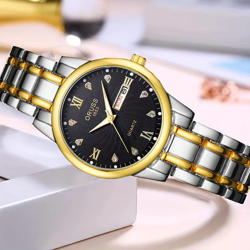 High appearance level Selling Women\'s Watches Elegant Exquisite double calendar stylish elegant casual watch for young women