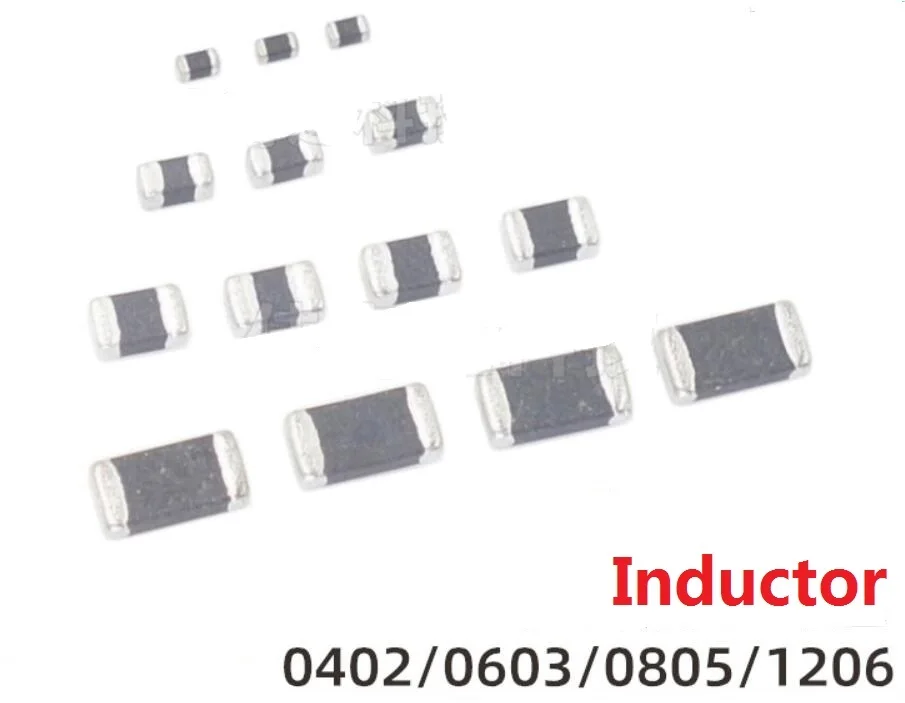 100 STKS SMD Chip Meerlaagse Spoel 0402 0603 0805 1206 100uH 0.1.2.3.4.5.6.7.8.9/NH/1 2 3 4 5 6 7 8 9 NH 1uh 10123456789NH/UH