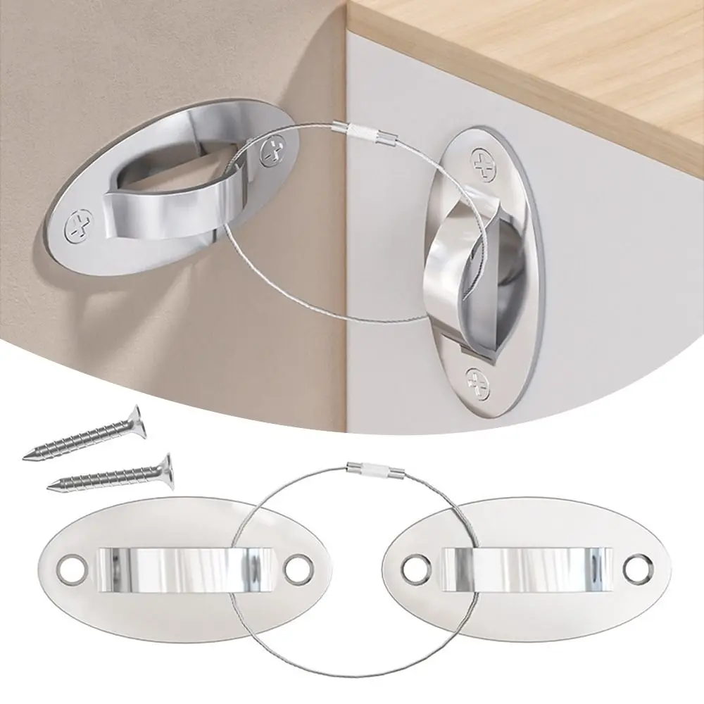 Möbelgurte aus Metall, multifunktionale Hardware, Anti-Reverse-Gerät, Anti-Reverse, Baby-Proofing, Schrank, Anti-Reverse-Schnalle