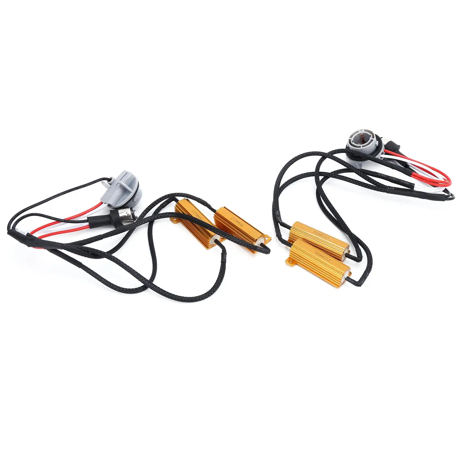 

Lamp Load Resistor 1157 LED Decoder Plug and Play Anti Flicker 50W Stable for auto Parts for car Headlamp