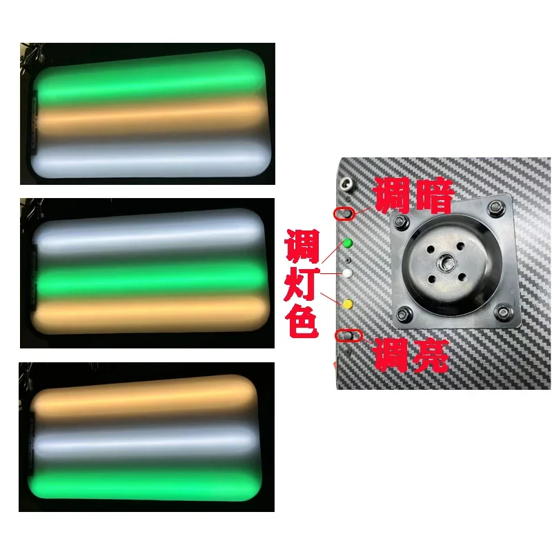 18V Wireless Dent Lamp With 6 Led Lamp Adjustable Car Repair Tools 6000mah Battery  PDR king Dent Lamp