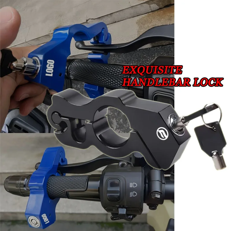 For CFMOTO 450MT 650MT 800MT 150NK 250 300NK Motorcycle Handlebar Scooter ATV Brake Clutch Security Safety Theft Protection Lock