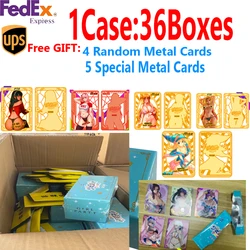 Wholesale 2024 Newest Goddess Story Cards Maiden Party 5 Waifu Hobby Game Doujin Collection Card CCG Booster box Toy Gifts