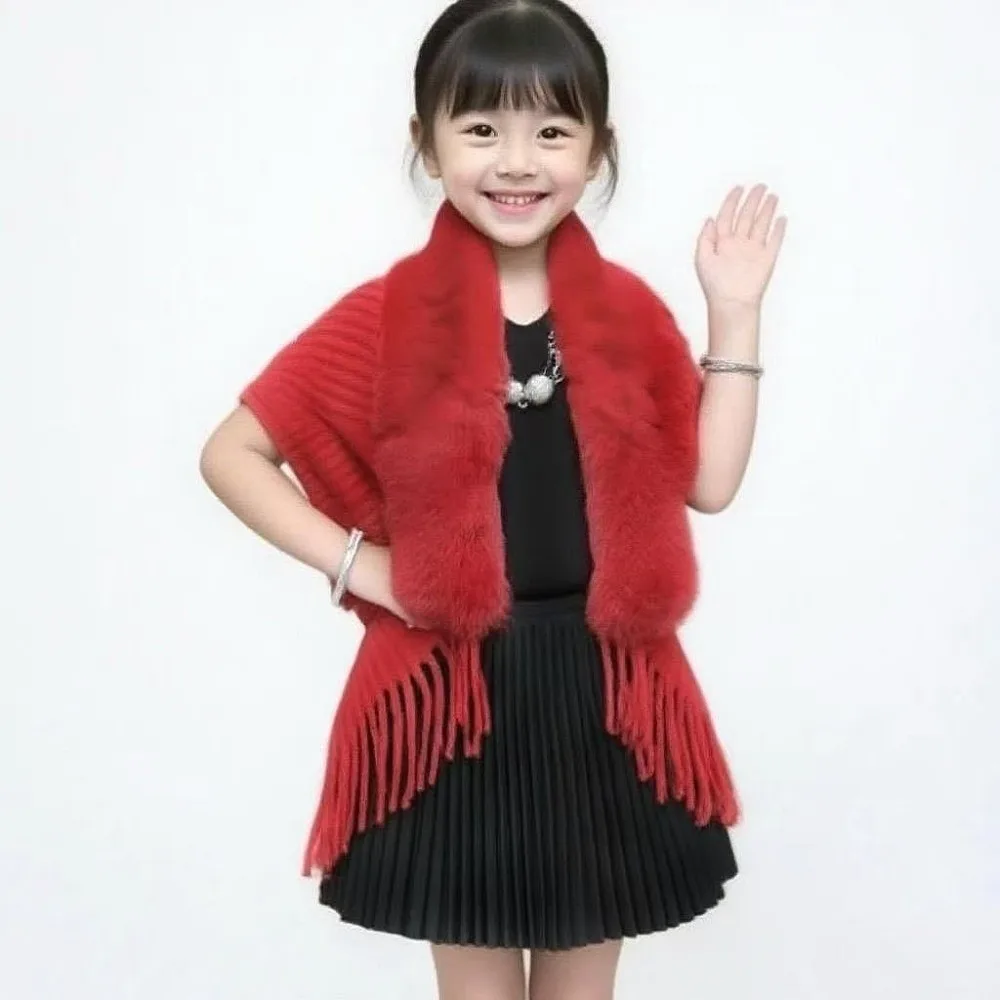 

Монгольское пончо с воротником из искусственного меха в этническом стиле, полосатые плюшевые вязаные накидки, искусственная шерсть, зимнее теплое пальто, накладки для