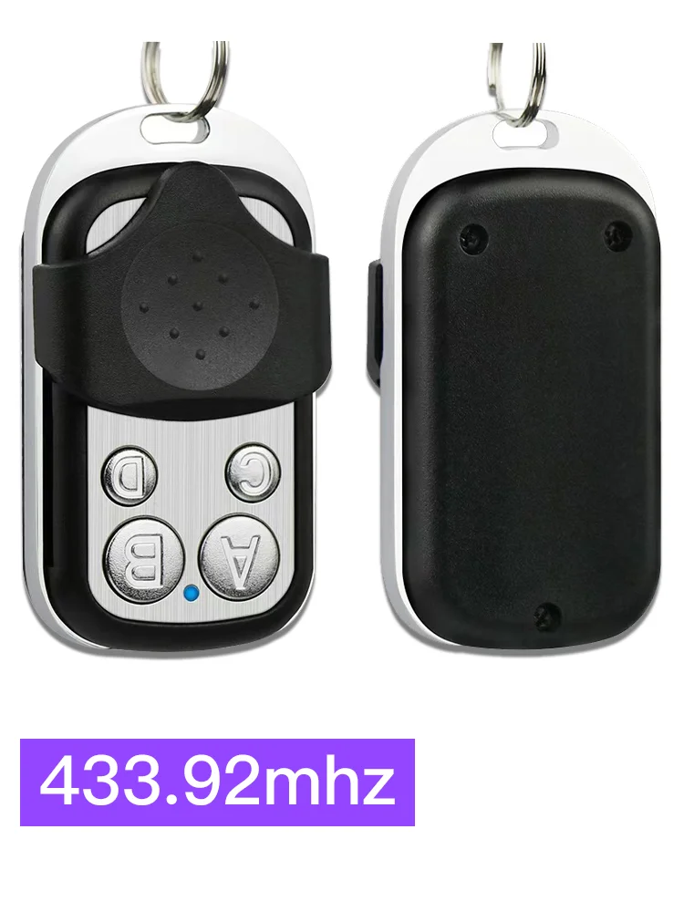 Abridor de Puerta de Garage Con Control Fernbedienung, 433 MHz, Duplikator de Control Fernbedienung, Klon, Musije, Mata Rodante, Llave D