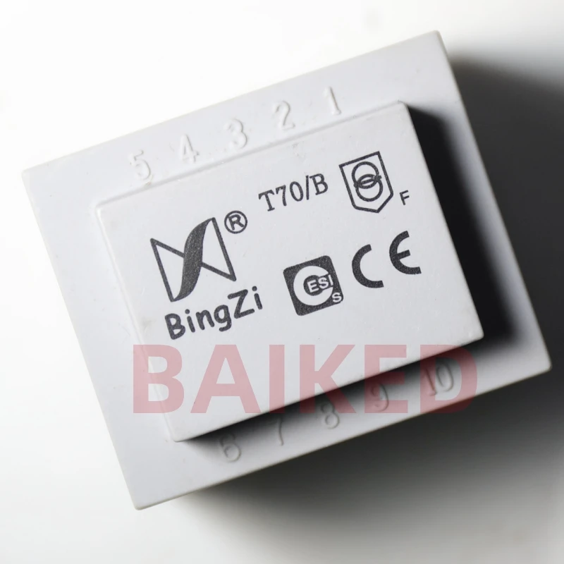 BingZi  T70/B ESI S5-F151 1-5 160V/50Hz 7-9 150V/5VA 45×37×33 Welded power transformer for printed circuit board