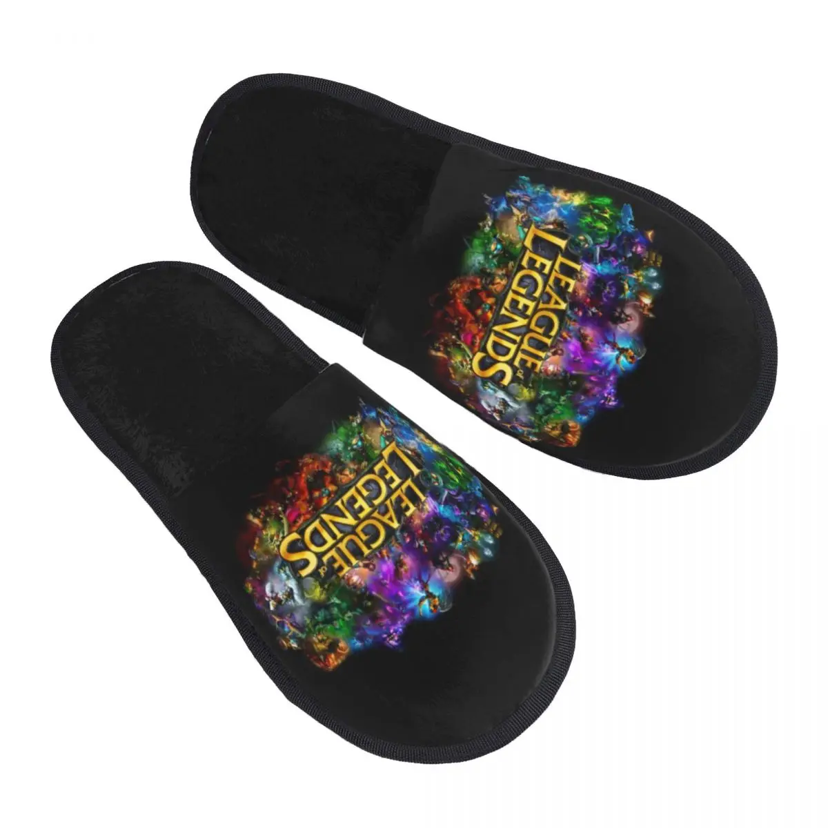 

Custom League Of Legends Game Guest Slippers for Spa Women House Slipper