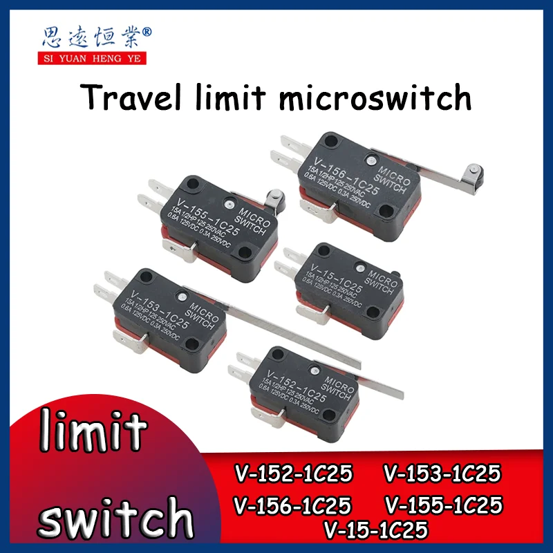 5pcs Micro switch V-152-156-15-153-155-1C25